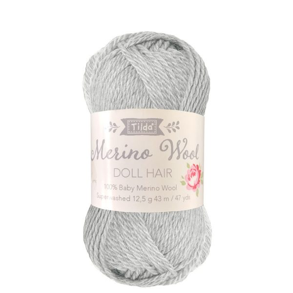 OVILLO 12.5G LANA PARA PELO TILDA, gris